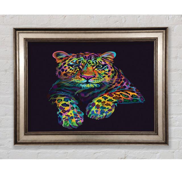 The Beautiful Leopard Framed Print Bright Star Size: 21cm H x 42cm W on Productcaster.