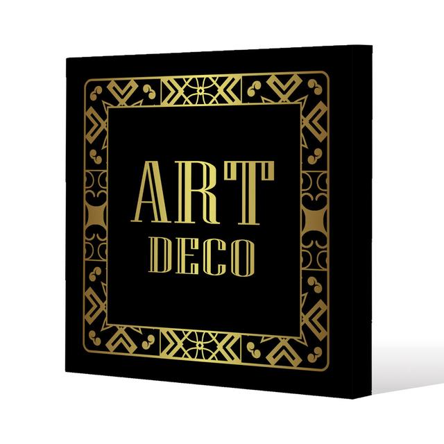 Art Deco Canvas Print Andrew Lee on Productcaster.