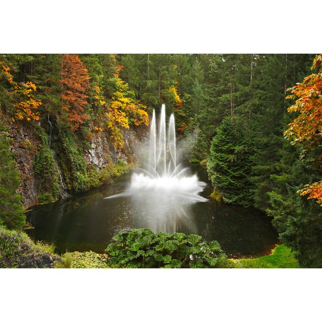 Barela Magnificent Dance Fountain by Kavram - Wrapped Canvas Photograph Alpen Home Size: 30cm H x 46cm W x 3.8cm D on Productcaster.