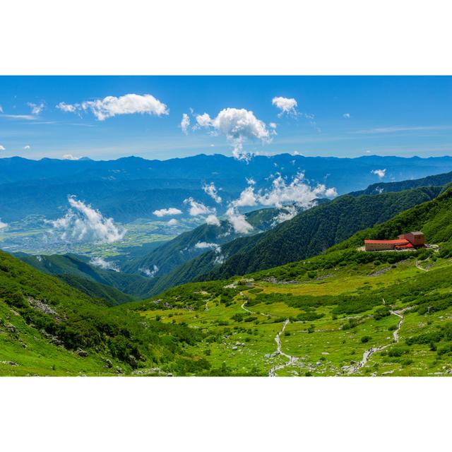 The Central Alps, Japan - Wrapped Canvas Photograph Alpen Home Size: 30cm H x 46cm W on Productcaster.