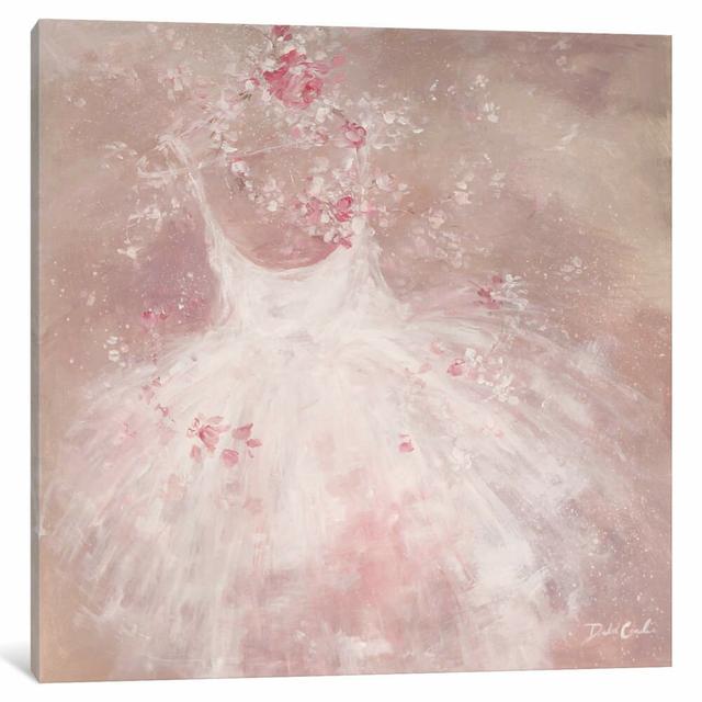 Tutu Breeze by Debi Coules - Graphic Art Print on Canvas East Urban Home Size: 66.04cm H x 66.04cm W x 1.91cm D, Frame Colour: No Frame on Productcaster.