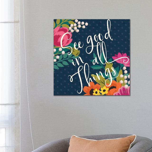 Romantic Luxe III by Janelle Penner - Wrapped Canvas Typography Ophelia & Co. Size: 66.04cm H x 66.04cm W x 3.81cm D on Productcaster.