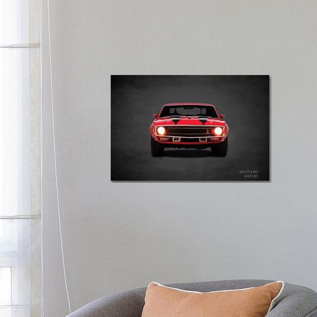 1969 Ford Mustang Shelby by Mark Rogan - Wrapped Canvas Print Marlow Home Co. Size: 45.72cm H x 66.04cm W x 1.91cm D on Productcaster.