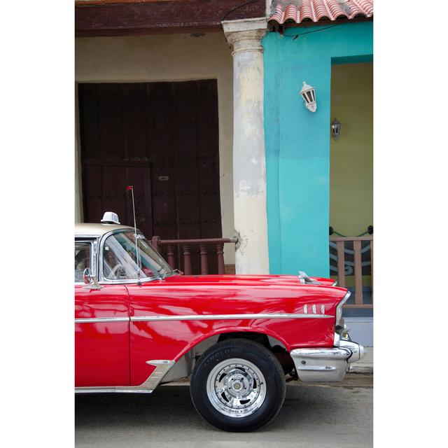 Cars of Cuba II by Laura DeNardo - Wrapped Canvas Photograph Ebern Designs Size: 76cm H x 51cm W x 3.8cm D on Productcaster.