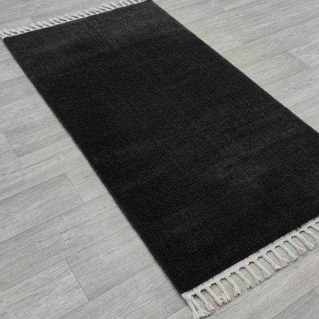 Nessrine Anthracite Area Rug 17 Stories Rug Size: Rectangle 200 x 290cm on Productcaster.