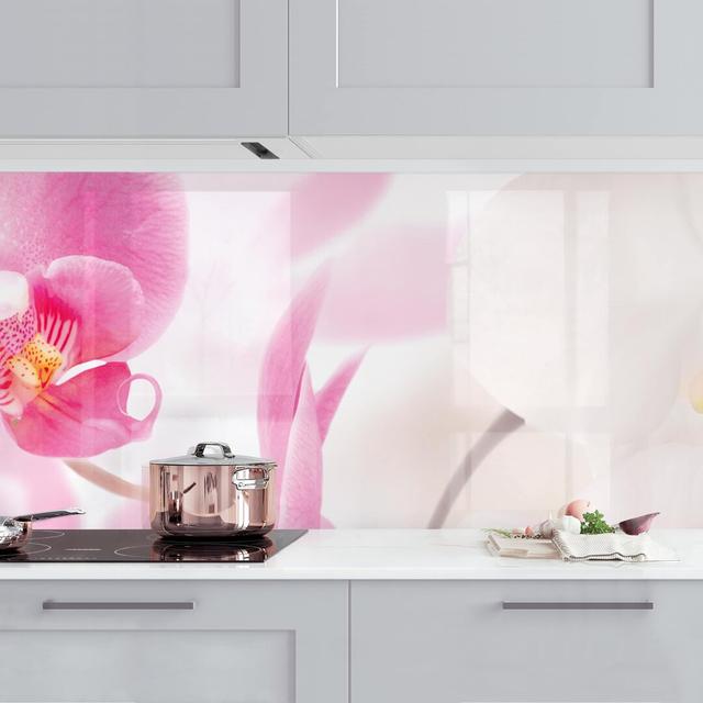 Albertico 70 x 245cm PVC Tile in Pink Ebern Designs on Productcaster.