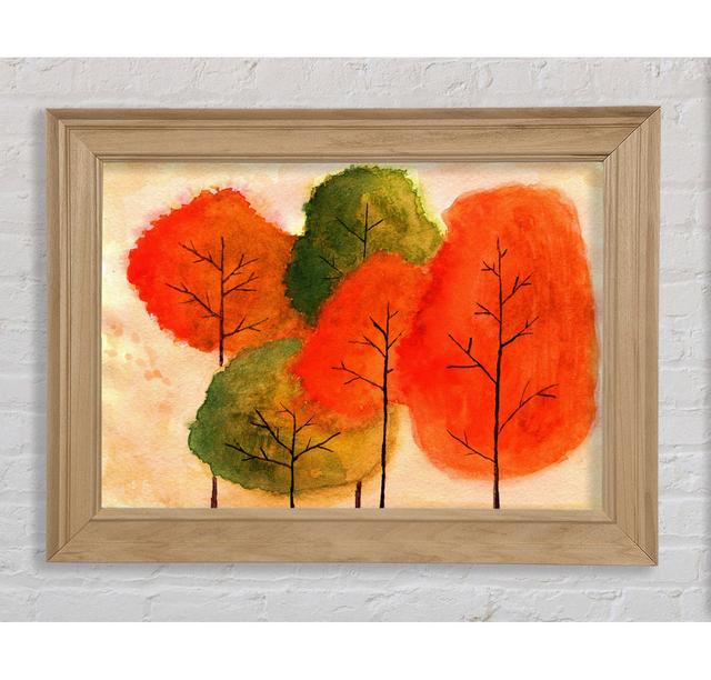 Autumn Trees 1 - Single Picture Frame Print Bright Star Size: 59.7cm H x 84.1cm W x 8cm D on Productcaster.