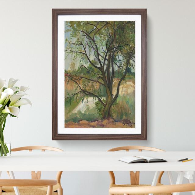 The Tree by Suzanne Valadon - Picture Frame Painting East Urban Home Frame Option: Walnut Framed, Size: 48cm H x 36cm W x 2cm D on Productcaster.