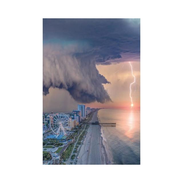 Myrtle Beach Shelf Cloud Highland Dunes Size: 45.72cm H x 30.48cm W x 1.91cm D on Productcaster.