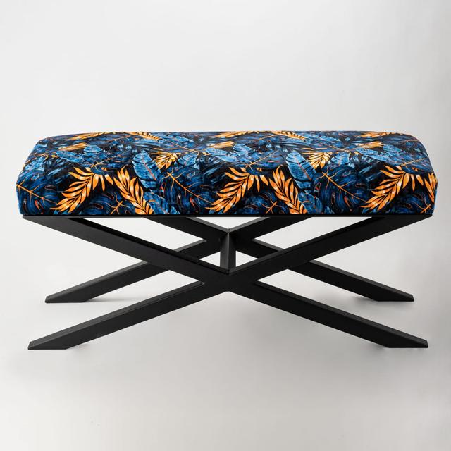 Arietta Upholstered Bench Pergo Classics Size: H50 x W60 x D35cm on Productcaster.