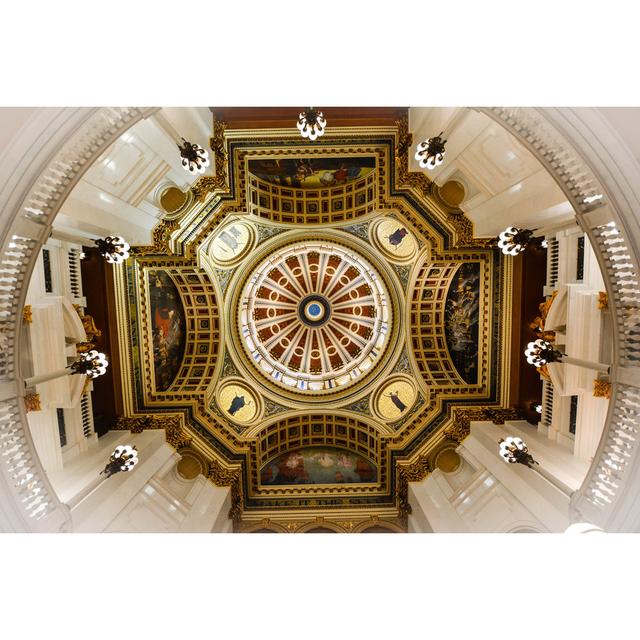 Pennsylvania State Capital Dome - Wrapped Canvas Photograph Latitude Vive Size: 20cm H x 30cm W on Productcaster.