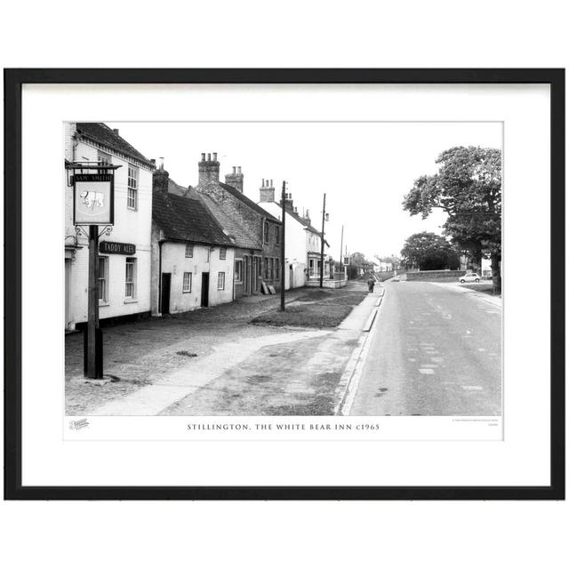 Stillington, The White Bear Inn C1965 by Francis Frith - Single Picture Frame Print The Francis Frith Collection Size: 40cm H x 50cm W x 2.3cm D on Productcaster.