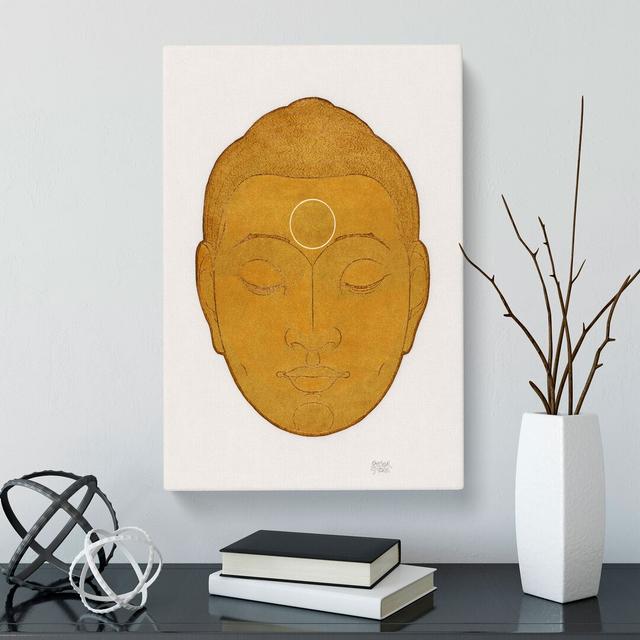 Head of Buddha Vol.1 by Reijer Stolk - Wrapped Canvas Graphic Art East Urban Home Size: 60cm H x 40cm W x 3cm D on Productcaster.