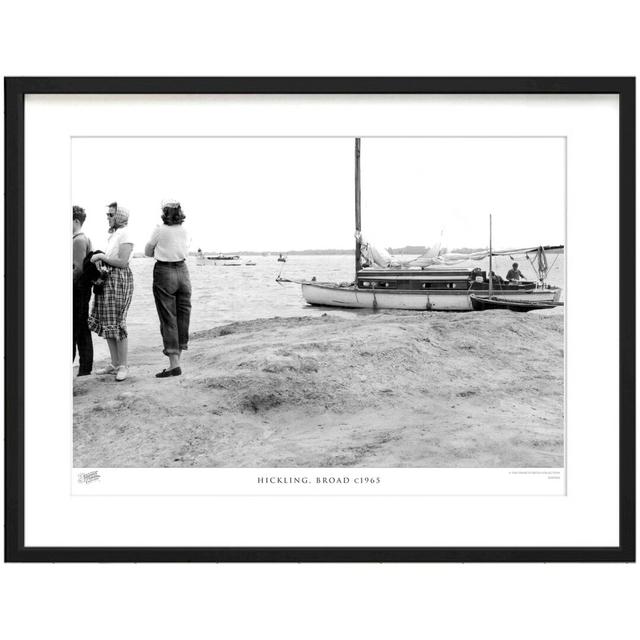 'Hickling, Broad C1965' by Francis Frith - Picture Frame Photograph Print on Paper The Francis Frith Collection Size: 45cm H x 60cm W x 2.3cm D on Productcaster.