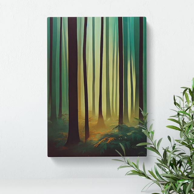 Tranquil Forest Alpen Home Size: 50cm H x 35cm W x 3cm D on Productcaster.