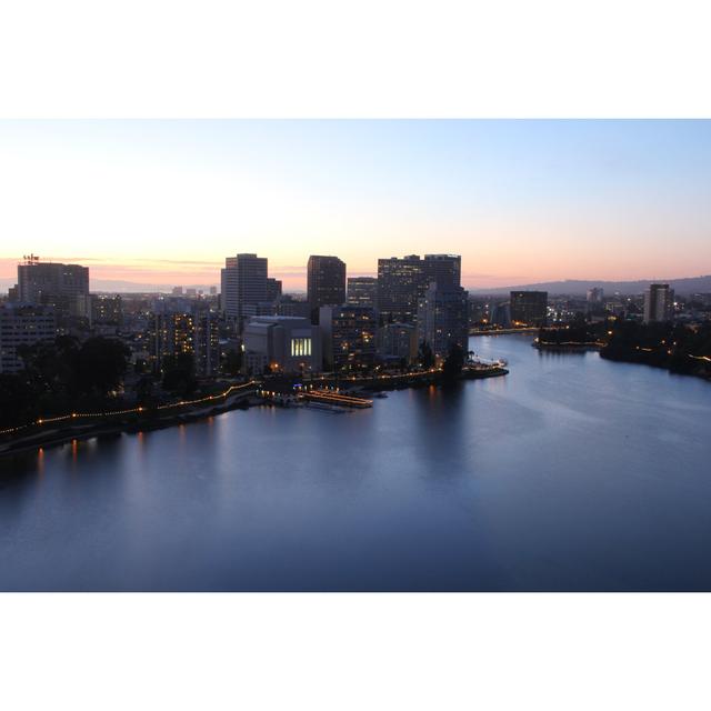 Lake Merritt (Oakland) - Wrapped Canvas Print Ebern Designs Size: 81cm H x 122cm W x 3.8cm D on Productcaster.