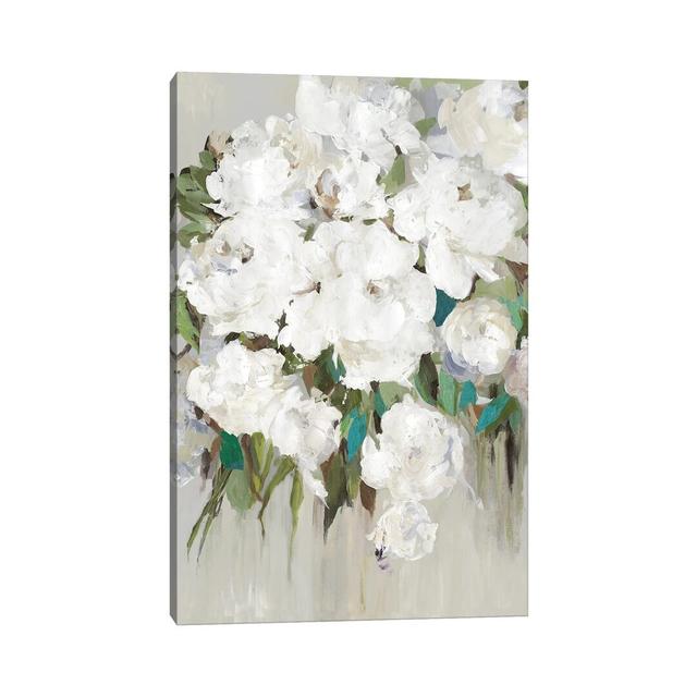 Serenity Blooms by Asia Jensen - Wrapped Canvas Painting on Canvas ClassicLiving Size: 101.6cm H x 66.04cm W x 1.91cm D on Productcaster.