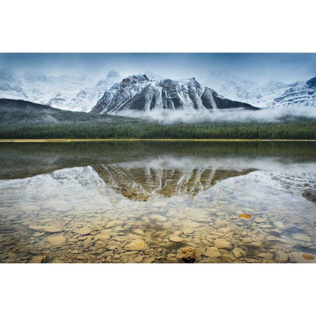 Waterfowl Lake I - Wrapped Canvas Photograph Alpen Home Size: 51cm H x 76cm W x 3.8cm D on Productcaster.