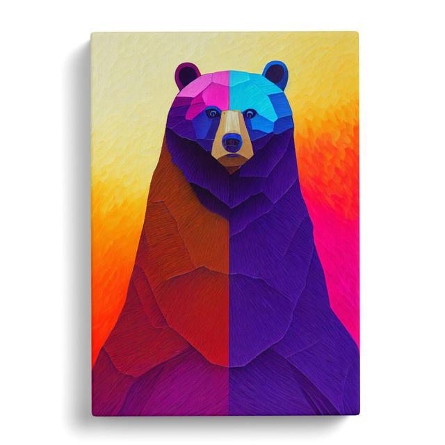 CAN-V0523-219X Bear Painting Vol.2 - Wrapped Canvas Graphic Art Harriet Bee Size: 50cm H x 35cm W on Productcaster.