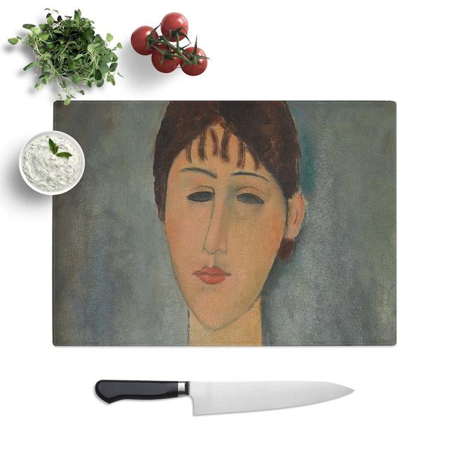 Mme Zborowska by Amedeo Modigliani Chopping Board East Urban Home Size: 20cm W x 28.5cm L on Productcaster.