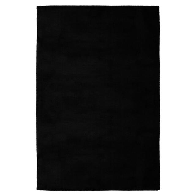 Brijshwaer Hand Tufted Black Rug 17 Stories Rug Size: Rectangle 160 x 230cm on Productcaster.