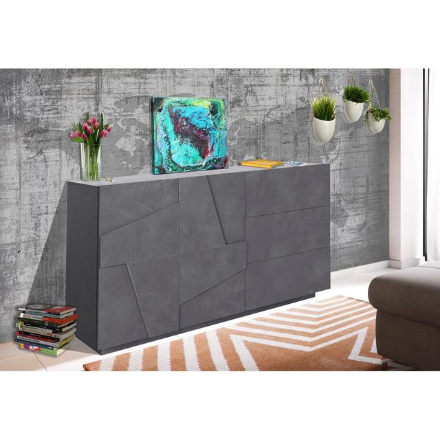 Sideboard Akyah Perspections Farbe: Schiefergrau on Productcaster.