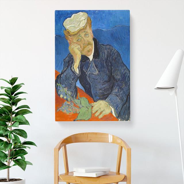 Dr Paul Gachet by Vincent Van Gogh - Wrapped Canvas Painting East Urban Home Size: 50cm H x 35cm W x 3cm D on Productcaster.