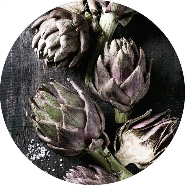 Artichoke - No Frame Art Prints on Float Glass 17 Stories Size: 20cm H x 20cm W x 1.2cm D on Productcaster.