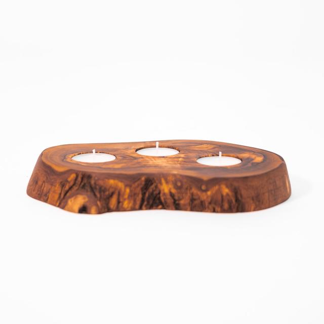 Mullenax 2.5Cm Wood Tabletop Tealight Holder Alpen Home on Productcaster.