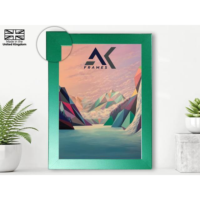 16.5" x 23.4" Single Picture Frame AK FRAMES Colour: Green on Productcaster.