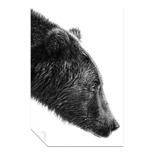 Panther Print Fine Art Prints Black & White Bear Close Up Artistic Unframed Poster, Pictures For Home Walls, Bedroom, Living Room & Bathroom Decor Pan on Productcaster.