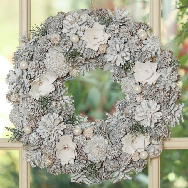 Preserved 30cm Wreath The Seasonal Aisle on Productcaster.