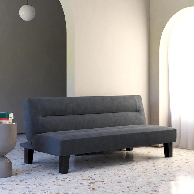 Schlafsofa Adrijus Canora Grey Farbe der Polsterung: Grau on Productcaster.