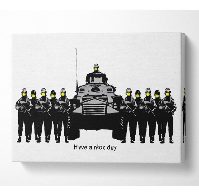 Have A Nice Day White - Print Latitude Run Size: 50.8cm H x 81.3cm W x 10cm D on Productcaster.