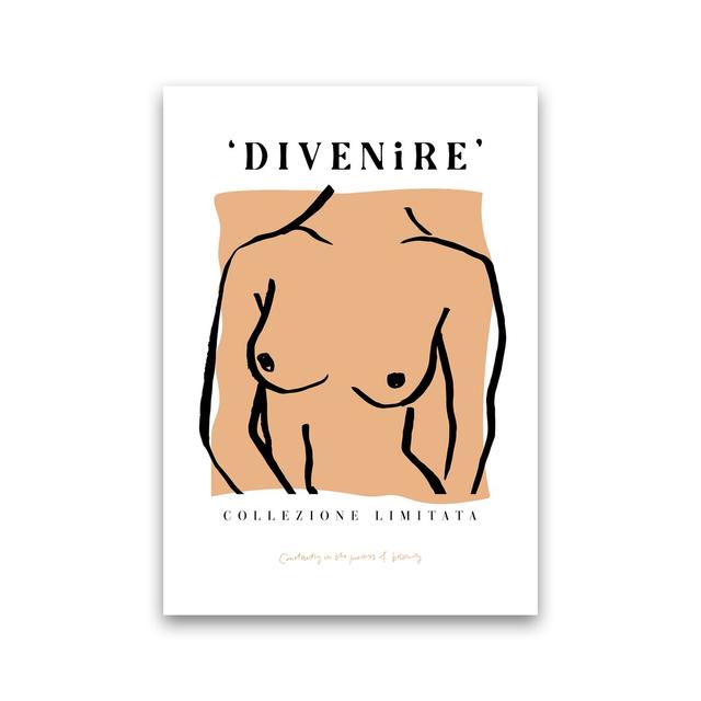 Divenire 2 Corpo by Planeta444 - Print 17 Stories Frame Option: No Framed, Size: 84.1cm H x 59.4cm W x 4cm D on Productcaster.