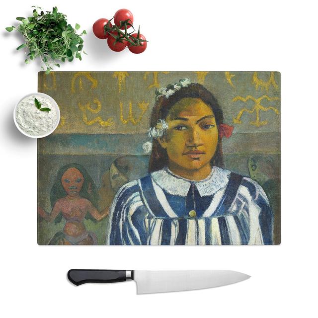 Tehamana by Paul Gauguin Chopping Board East Urban Home Size: 20cm W x 28.5cm L on Productcaster.