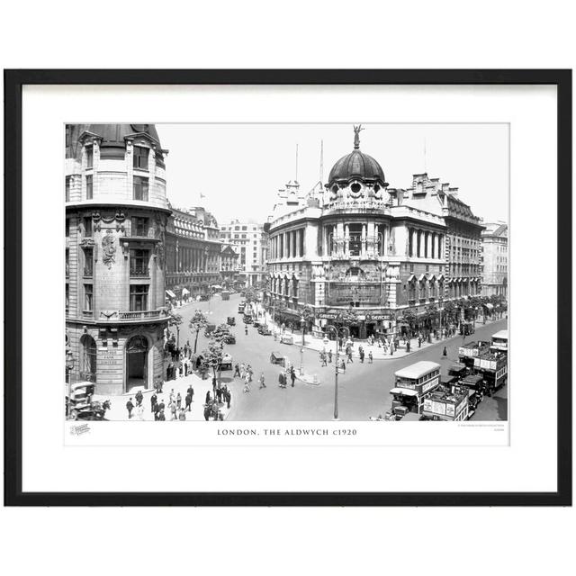 London, The Aldwych C1920 by Francis Frith - Single Picture Frame Print The Francis Frith Collection Size: 28cm H x 36cm W x 2.3cm D on Productcaster.