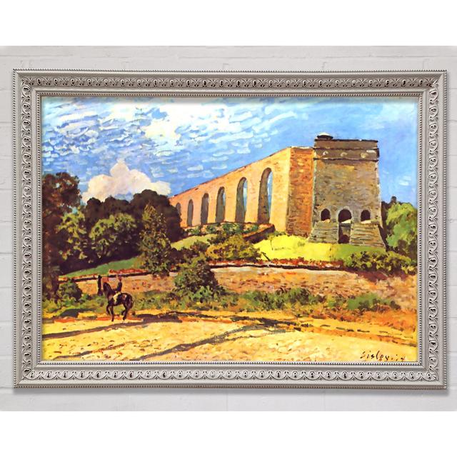 Sisley Aqueduct In Port Marly - Single Picture Frame Print Rosalind Wheeler Format: Black/Walnut Framed Paper, Size: 29.1cm H x 42cm W x 3cm D on Productcaster.