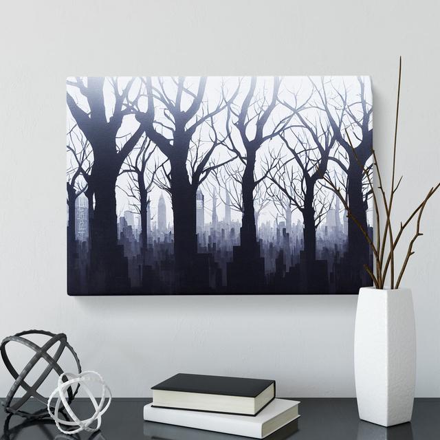 Desirable Forest - Wrapped Canvas Print Alpen Home Size: 50cm H x 76cm W x 3cm D on Productcaster.