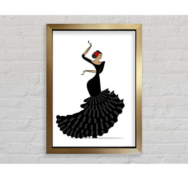 Flamenco 5 - Print Bright Star Size: 59.7cm H x 42cm W x 3.4cm D on Productcaster.