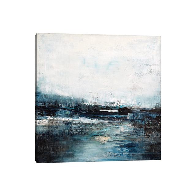 Soft Riverbed by Radek Smach - Wrapped Canvas Painting Metro Lane Size: 45.72cm H x 45.72cm W on Productcaster.