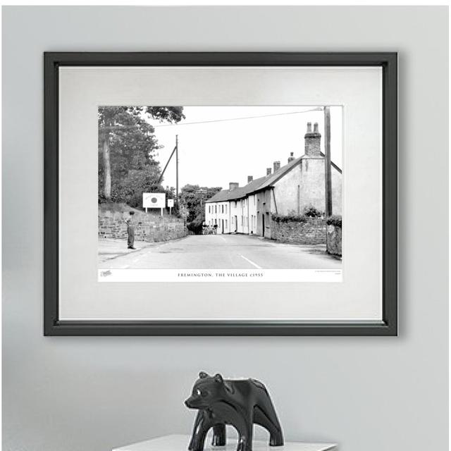 'Fremington, the Village C1955' - Picture Frame Photograph Print on Paper The Francis Frith Collection Size: 45cm H x 60cm W x 2.3cm D on Productcaster.