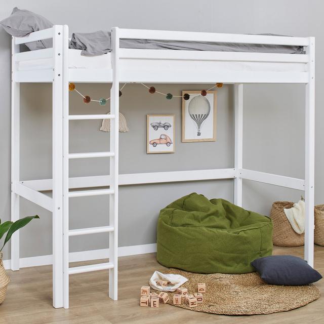 Eco Dream Kids European Single (90 X 200cm) Loft Bed Hoppekids on Productcaster.