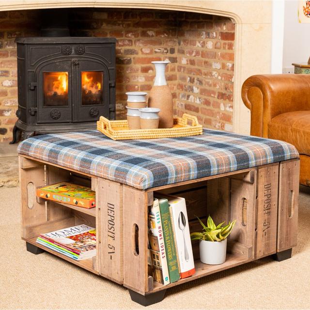 Krugerville Storage Ottoman August Grove on Productcaster.