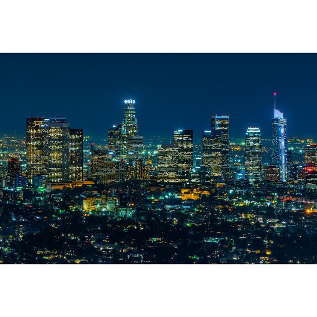 Rouveroy Los Angeles by Photoquest7 - Wrapped Canvas Print Latitude Run Size: 51cm H x 76cm W x 3.8cm D on Productcaster.