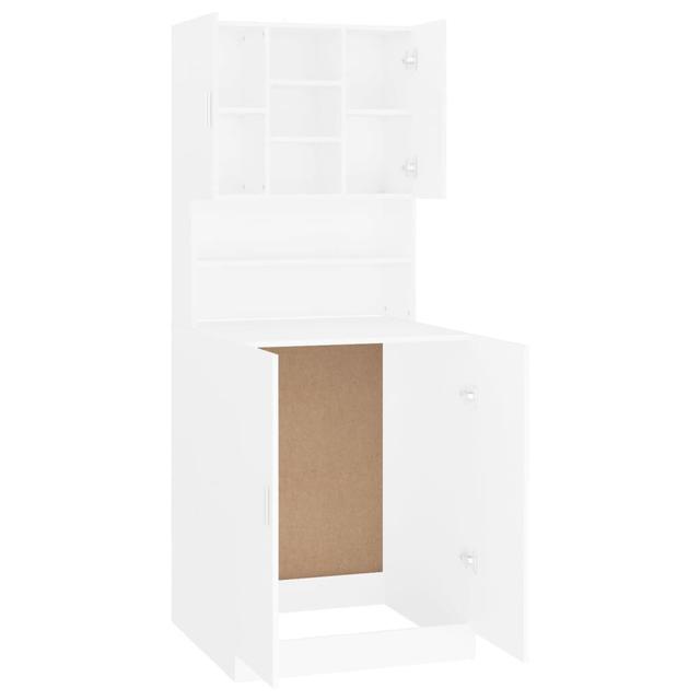 Goras Freestanding Bathroom Cabinet 17 Stories Finish: White on Productcaster.