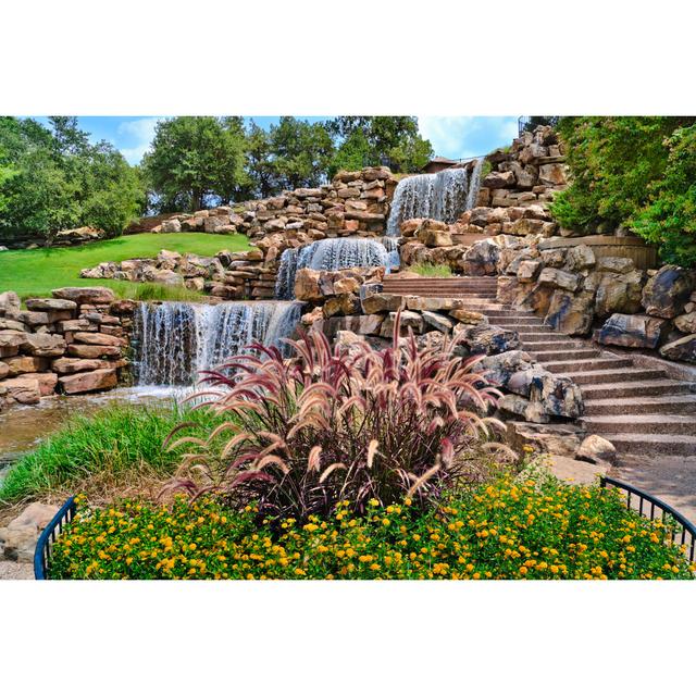 The Wichita Falls Waterfall by Dszc - No Frame Art Prints on Canvas 17 Stories Size: 81cm H x 122cm W on Productcaster.