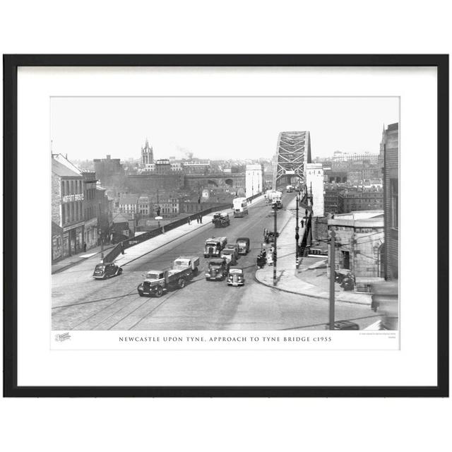 Newcastle Upon Tyne, Approach To Tyne Bridge C1955 by Francis Frith - Single Picture Frame Print The Francis Frith Collection Size: 60cm H x 80cm W x on Productcaster.