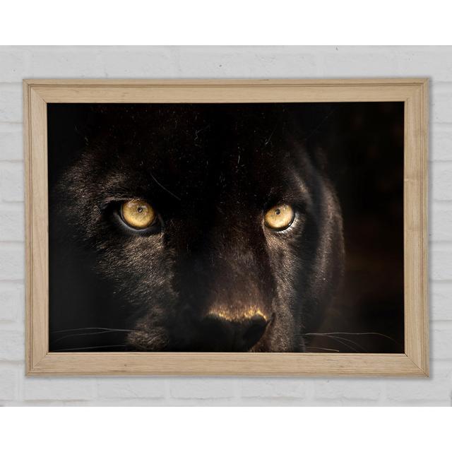 Black Panther Face - Print 17 Stories Size: 29.7cm H x 42cm W x 1.5cm D on Productcaster.