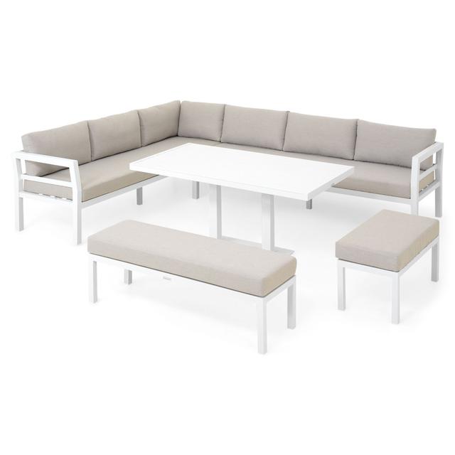 Peirson Metal 10 - Person Seating Group with Cushions Brayden Studio on Productcaster.